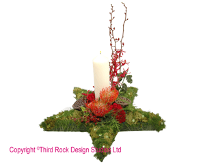 Celebration Star Floral Arrangement