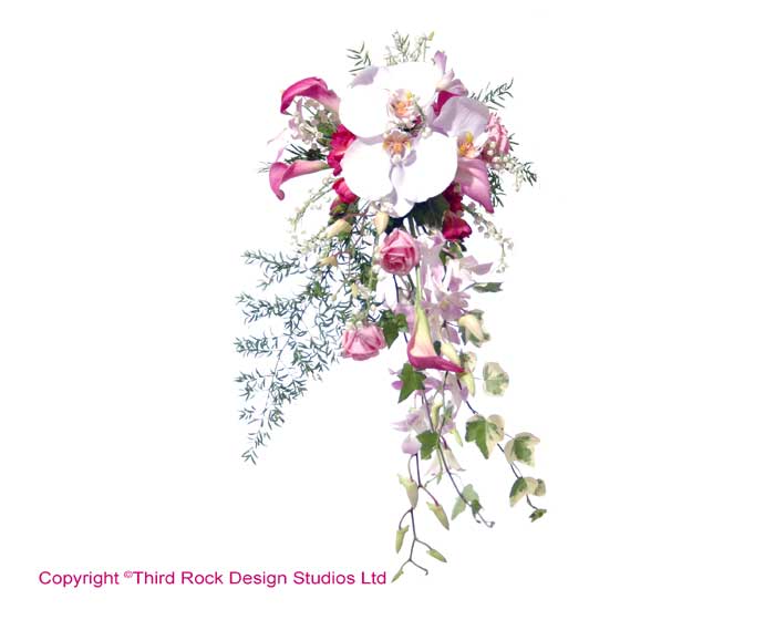 Contemporary Wired Bouquet